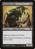 Spineless Thug (10E-180) - Tenth Edition