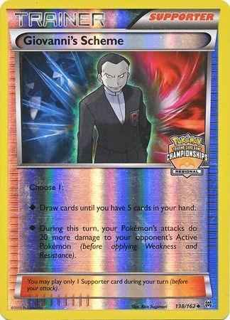 Giovanni's Scheme (138/162) (Championship Promo) [XY: BREAKthrough]
