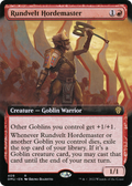 Rundvelt Hordemaster (DMU-409) - Dominaria United: (Extended Art)