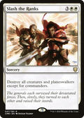 Slash the Ranks (CMR-047) - Commander Legends