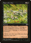 Kaervek's Hex (MIR-) - Mirage