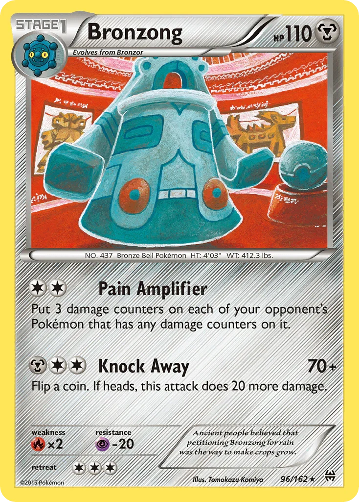 Bronzong (96/162) [XY: BREAKthrough]