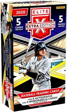 2020 Panini Elite Extra Edition Baseball Hobby Box