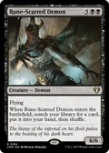 Rune-Scarred Demon (CMM-184) - Commander Masters
