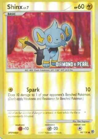 Shinx (98/130) [Burger King Promos: 2008 Collection]