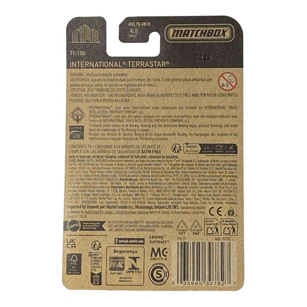 Matchbox International Terrastar | Matchbox Series 71/100