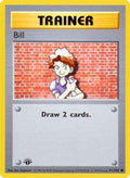 Bill 091/102 - Base Set Shadowless 1st Edition