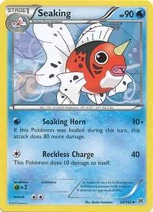 Seaking 028/162 - XY  BREAKthrough Reverse Holofoil