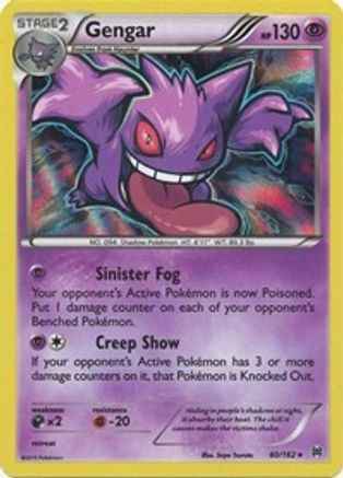 Gengar 060/162 - XY  BREAKthrough Reverse Holofoil