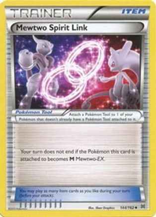 Mewtwo Spirit Link 144/162 - XY  BREAKthrough Reverse Holofoil