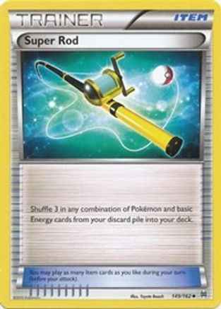 Super Rod 149/162 - XY  BREAKthrough Reverse Holofoil