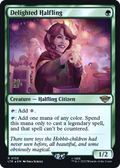 Delighted Halfling (PRE-158) - Tales of Middle-earth Promos Foil