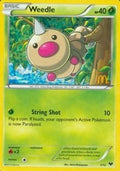 Weedle 001/12 - McDonalds Promos 2014 Holofoil