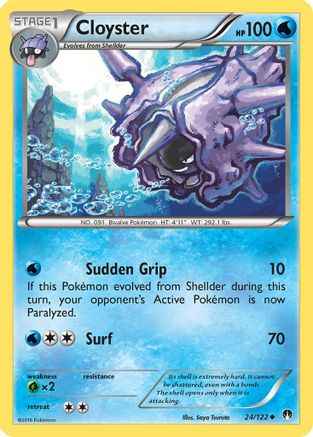 Cloyster 024/122 - XY  BREAKpoint