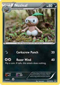 Nuzleaf 072/122 - XY  BREAKpoint Reverse Holofoil