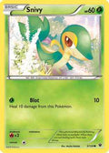 Snivy 005/124 - XY  Fates Collide Reverse Holofoil