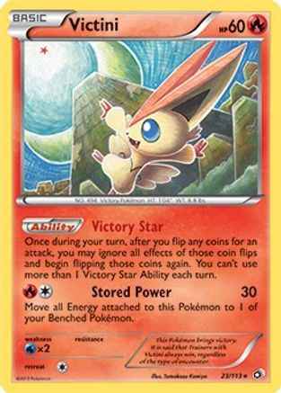 Victini (BW Legendary Treasures) 023/113 - Deck Exclusives