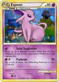 Espeon (HGSS Undaunted - Cracked Ice Holo) 002/090 - Deck Exclusives Holofoil