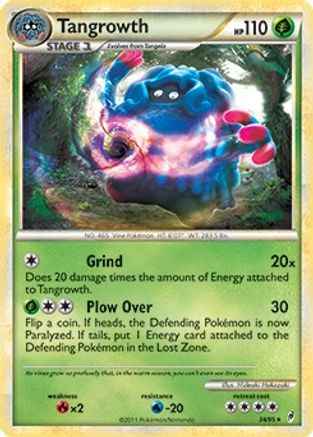 Tangrowth (Call of Legends) 034/95 - Deck Exclusives Holofoil