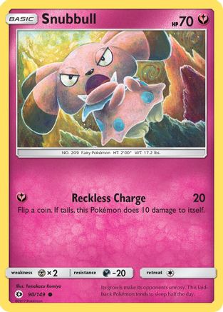 Snubbull 090/149 - SM Base Set