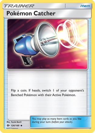 Pokemon Catcher 126/149 - SM Base Set