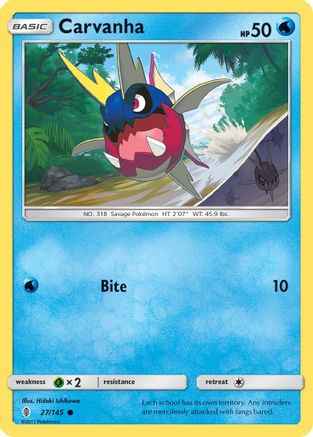 Carvanha 027/145 - SM  Guardians Rising