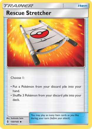 Rescue Stretcher 130/145 - SM  Guardians Rising Reverse Holofoil