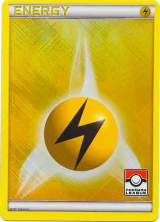 Lightning Energy (2011 Pokemon League)  - League & Championship Cards Holofoil
