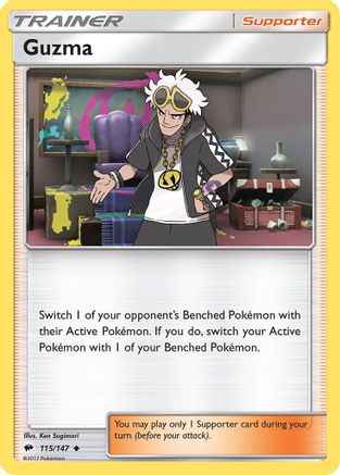 Guzma 115/147 - SM  Burning Shadows