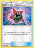 Rotom Dex Poke Finder Mode 122/147 - SM  Burning Shadows