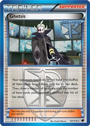 Ghetsis (BW Plasma Freeze) 101/116 - Deck Exclusives