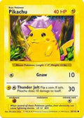 Pikachu (Red Cheeks) 058/102 - Base Set Shadowless Unlimited