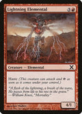 Lightning Elemental (10E-217) - 10th Edition Foil