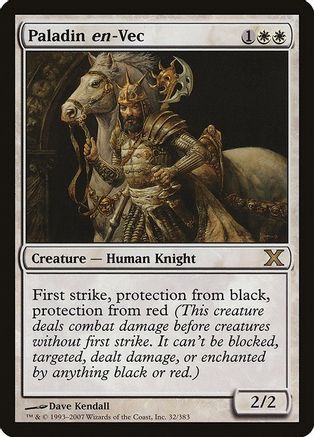 Paladin en-Vec (10E-032) - 10th Edition