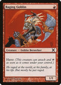 Raging Goblin (10E-224) - 10th Edition Foil