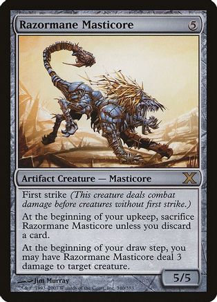 Razormane Masticore (10E-340) - 10th Edition Foil