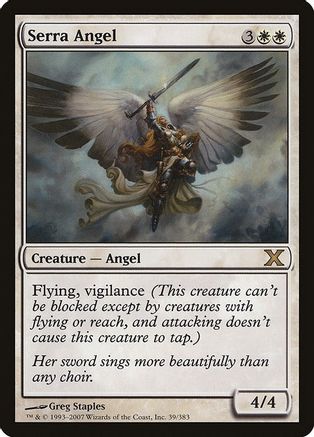 Serra Angel (10E-039) - 10th Edition