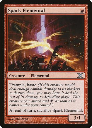 Spark Elemental (10E-237) - 10th Edition Foil