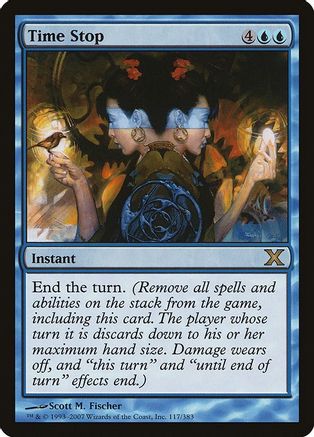 Time Stop (10E-117) - 10th Edition Foil