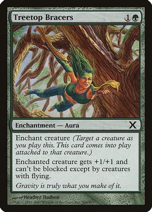 Treetop Bracers (10E-304) - 10th Edition