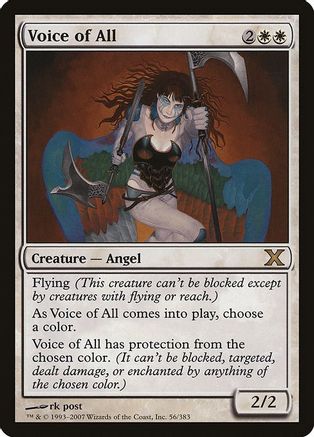 Voice of All (10E-056) - 10th Edition Foil