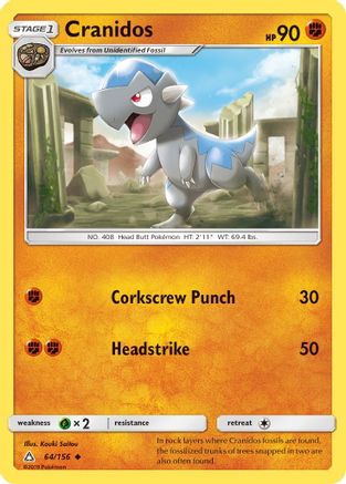 Cranidos 064/156 - SM  Ultra Prism