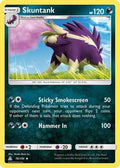 Skuntank 076/156 - SM  Ultra Prism Reverse Holofoil