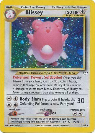 Blissey /64 - Neo Revelation Unlimited Holofoil