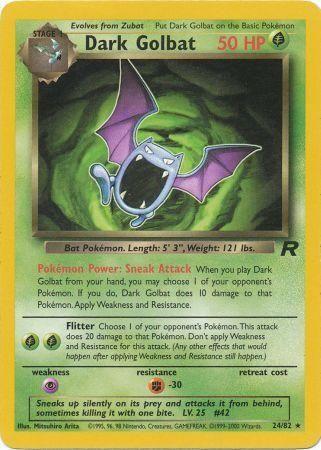 Dark Golbat 024/82 - Team Rocket Unlimited