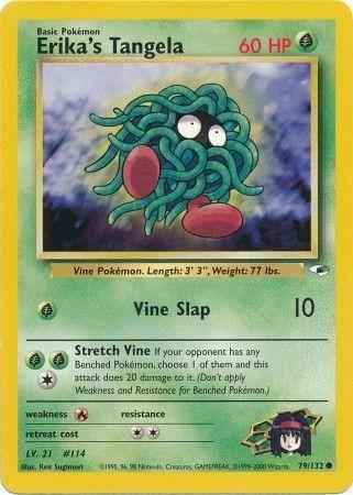 Erika's Tangela 079/132 - Gym Heroes Unlimited