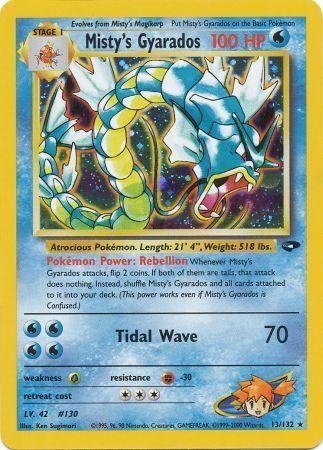 Misty's Gyarados 013/null - Gym Challenge Unlimited Holofoil