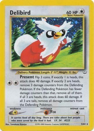 Delibird 005/64 - Neo Revelation Unlimited Holofoil