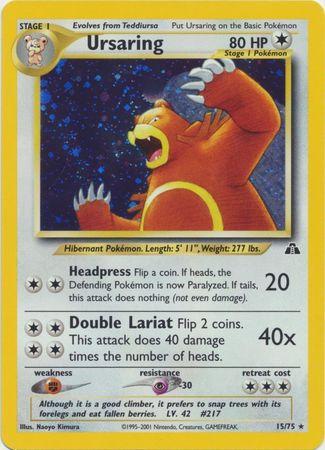 Ursaring () /null - Neo Discovery Unlimited Holofoil