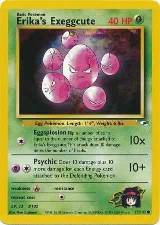 Erika's Exeggcute 077/132 - Gym Heroes Unlimited